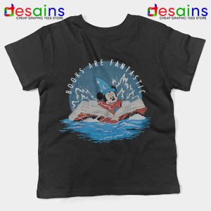 Books Are Fantastic Mickey Kids Tee Hobbies Reading