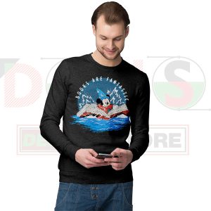 Books Are Fantastic Sweatshirt – Sorcerer Mickey Reading Magic