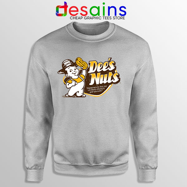 Buy Deez Nuts Jokes Memes Sport Grey Sweatshirt Dee's Nuts