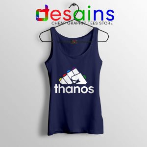 Buy Thanos Infinity Gauntlet Adidas Navy Tank Top Logo 5