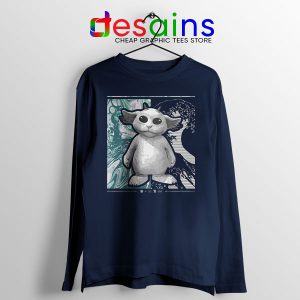 Cheap NED Twenty One Pilots Merch Navy Long Sleeve Tee Band