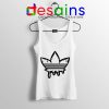 Funny Cannabis Three Stripes Tank Top Adidas Parody