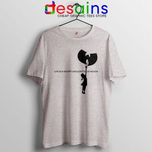 Girl With Cream Wu Tang Sport grey Tshirt Life As A Shorty
