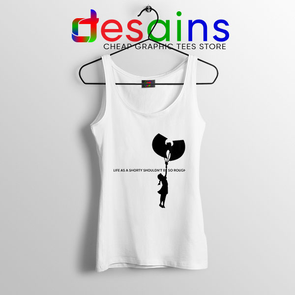 Girl With Cream Wu Tang White Tank Top Life As A Shorty