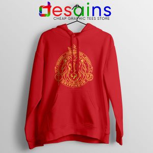 Houses of Hogwarts Lion Red Hoodie Gryffindor