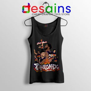 Phoenix Suns Roster Art Black Tank Top New Season