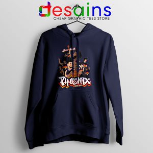 Phoenix Suns Roster Art Navy Hoodie New Season