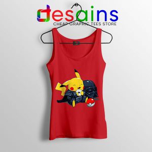 Pikachu Costume Darth Vader Red Tank Top Star Wars