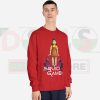 Red Light Green Light Doll Sweatshirt Red