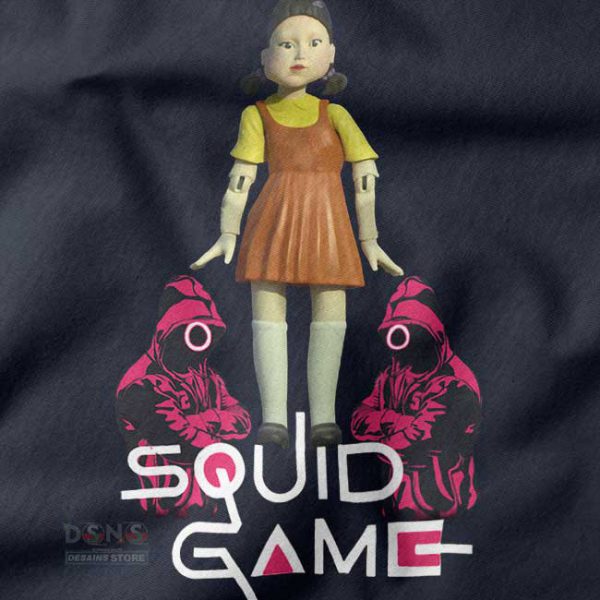 Squid Game Netflix Series Doll Graphic Shirt for Fans