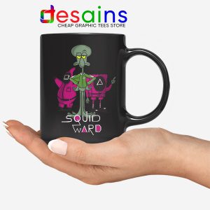 Squidward Squid Game Meme Face Mug SpongeBob