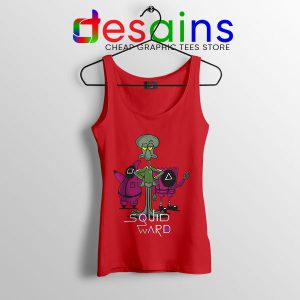 Squidward Squid Game Meme Face Tank Top