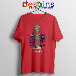 Squidward Squid Game Meme Face Tshirt Funny