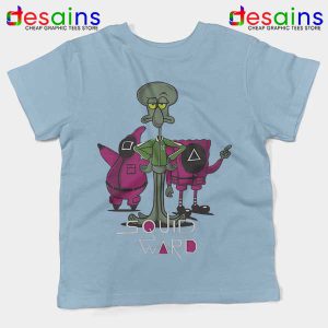 Squidward Squid Game Meme Kids Tee SpongeBob