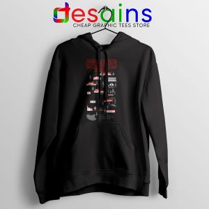 Stranger Things 4 Map Hoodie Hawkins Merch