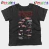 Stranger Things 4 Map Kids Tee Hawkins Merch