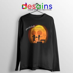 Time to Get Schwifty Rick Long Sleeve Tee Memes Morty