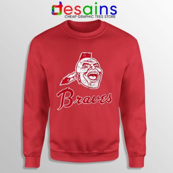 Atlanta Braves World Symbol Red Sweatshirt MLB