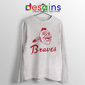 Atlanta Braves World Symbol Sport Grey Long Sleeve Tee