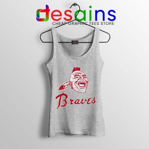 Atlanta Braves World Symbol Sport Grey Tank Top MLB 5