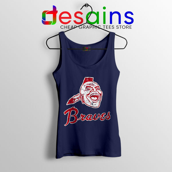 atlanta braves sleeveless shirt