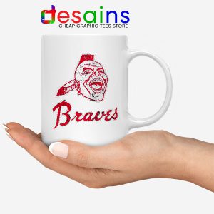 Atlanta Braves World Symbol White Mug MLB 7