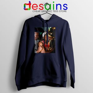 Buy Michael Jordan Champion Cry Navy Hoodie NBA 4