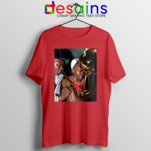 Buy Michael Jordan Champion Cry Red Tshirt NBA 2