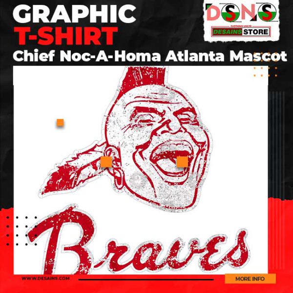 Chief Noc-A-Homa Atlanta Dynasty Brews Graphic T-Shirt