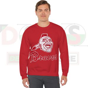 Vintage Chief Noc-A-Homa Sweatshirt - Red