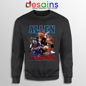 Allen Iverson Rookie AI Sweatshirt 76ers Roster