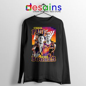 Chris Paul Devin Booker Suns Long Sleeve Tee Phoenix NBA