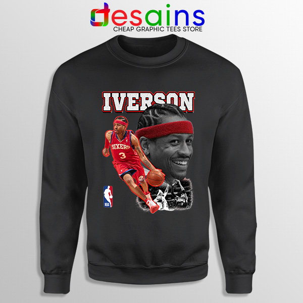 NBA Allen Iverson Today Tshirt Crossover on Jordan | Desains.com