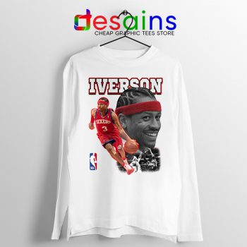 NBA Allen Iverson Today Long Sleeve Tee The Answer