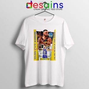 Buy Stephen Curry Team Name White Tshirt Golden State Warriors