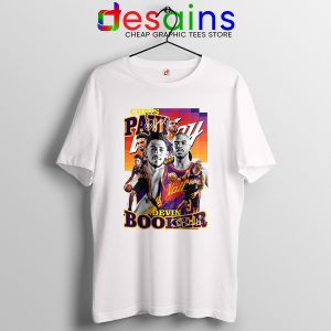 Chris Paul Devin Booker Suns White Tshirt Phoenix NBA