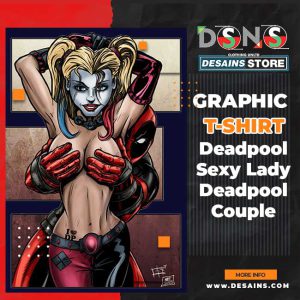 Deadpool & Lady Deadpool Couple T-Shirt