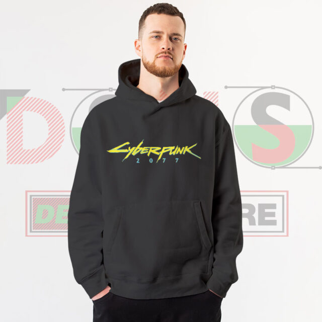 Limited Hoodie Cyberpunk 2077 Game Logo Jacket