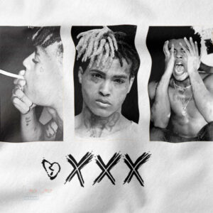 Retro XXXTentacion Photo Collage T-Shirt