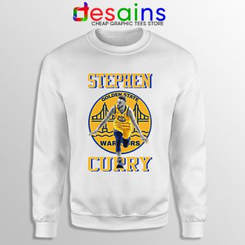 Stephen Curry Championships White Sweatshirt NBA Warriors
