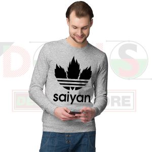 Super Saiyan Street Adidas Sweatshirt - DESAINS STORE