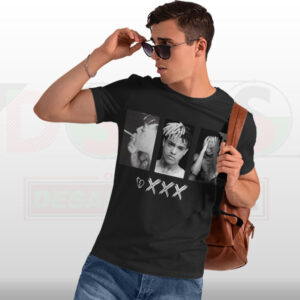 XXXTentacion Triple Portrait Graphic Tee