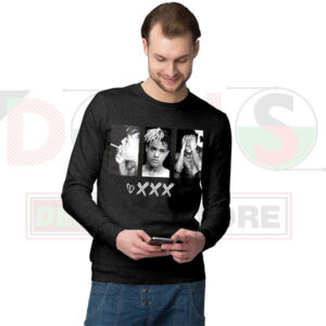 XXXTentacion Triple Portrait Tribute Sweatshirt