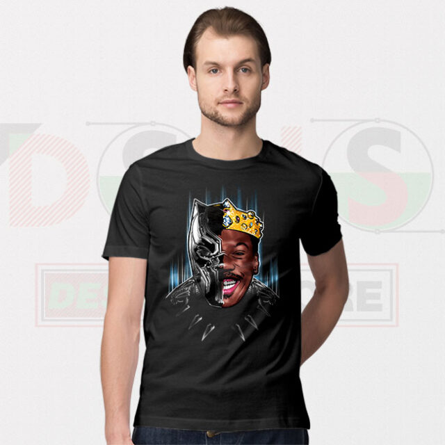 Tee Shirt Black Panther of Zamunda Wakanda Eddie Murphy
