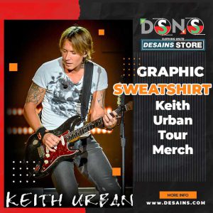 Own the Stage in Style Keith Urban Graphic Sweatshirt