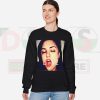 Sasha Gray Love Meme Sweatshirt - Womens Black Sweater