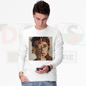 Shawn Mendes Face Bloom Art Sweatshirt
