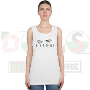 Billie Eilish Eyes Close Up Tank Top – Ocean Eyes Tribute