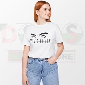 Billie Eilish Ocean Eyes Close-Up T-Shirt