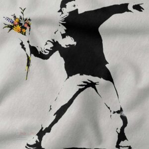 Classic Banksy Riot Flower Thrower Sleeveless Top
